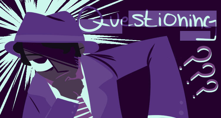 Questioning - Purple