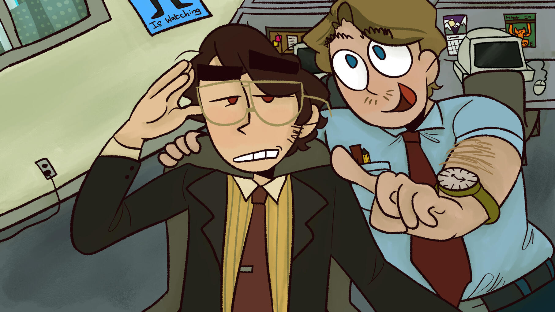 Warren and Josh - CG